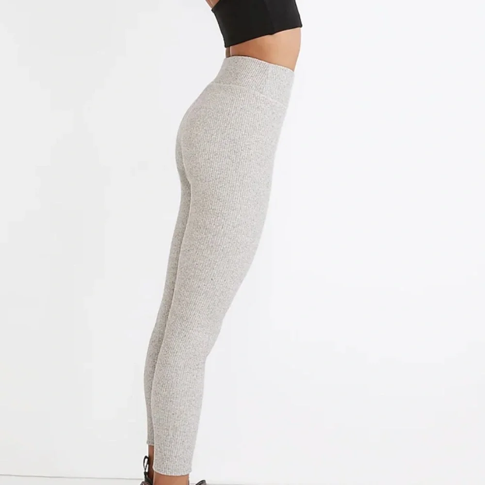 NWT Madewell high waisted ribbed leggings L/Xl - Picture 3 of 5